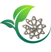 Sustainability symbol. Leaf. Model S.